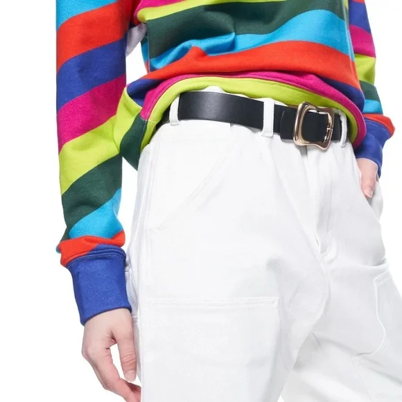 THE KIT JJ Sweatshirt | Confetti Stripe—FABULOUS Fabric and Colors—BEACH—Day—New - Picture 2 of 9